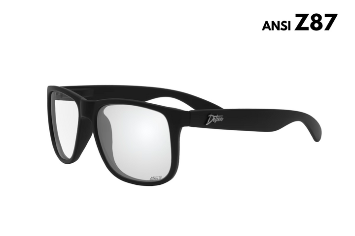 Eminence - Matte Black - Clear Lens - ANSI Z87