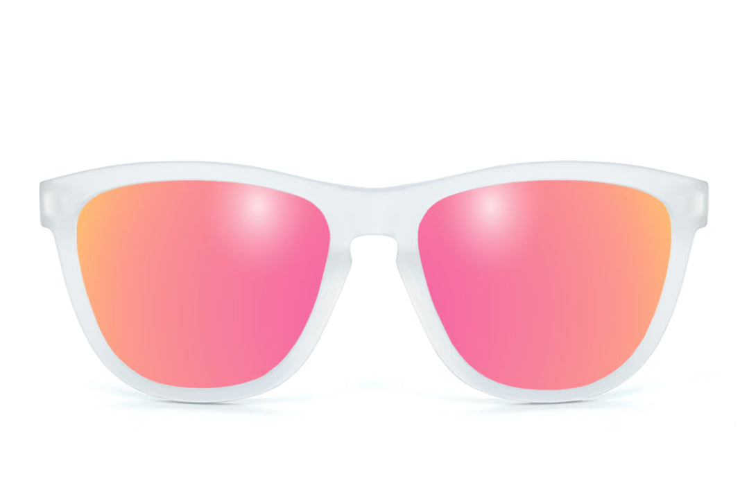 Frosted Clear - Pink Lemonade Lens Polarized - Essentials