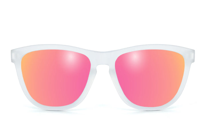 Frosted Clear - Pink Lemonade Lens Polarized - Essentials