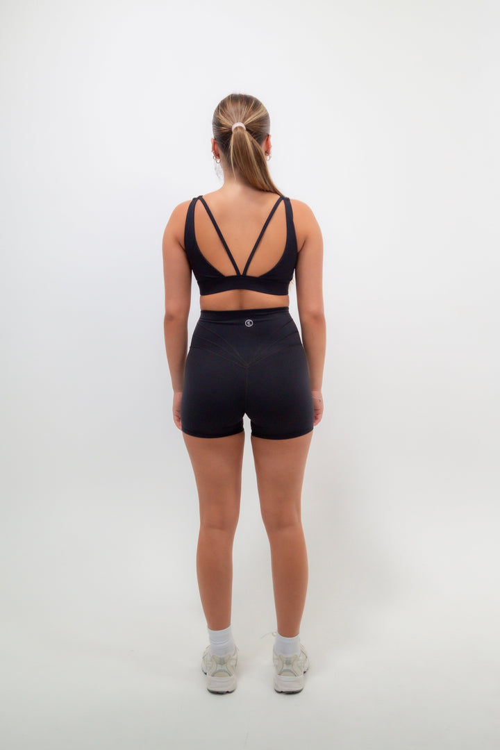 I Am Beautifully Radiant Quick-Dry Butter Black Short