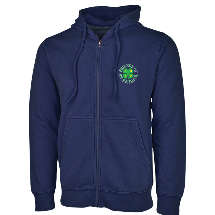 Sudadera con capucha y cremallera completa Clifton de Friends of St Patrick (9281)