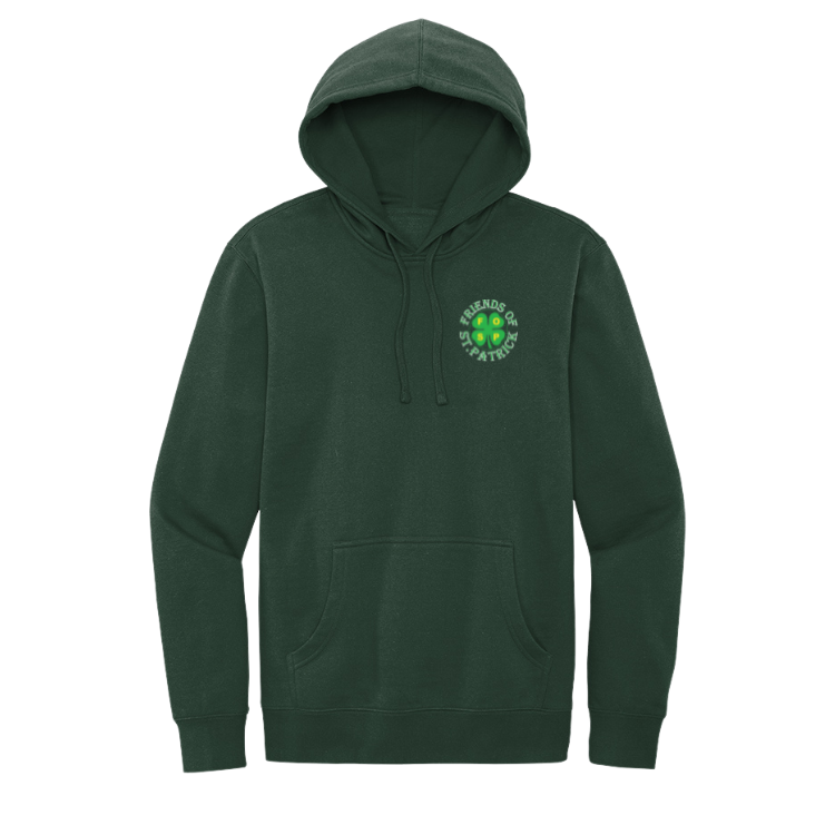 Friends of St. Patrick - Fleece Hooded Sweatshirt (DT6100)