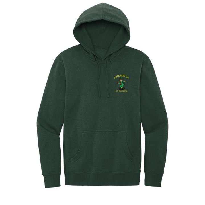 Friends of St. Patrick - Fleece Hooded Sweatshirt (DT6100)