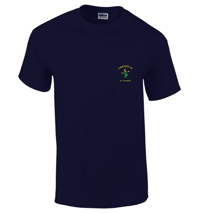 Friends of St. Patrick - Short Sleeve Pocket Tee (G230)