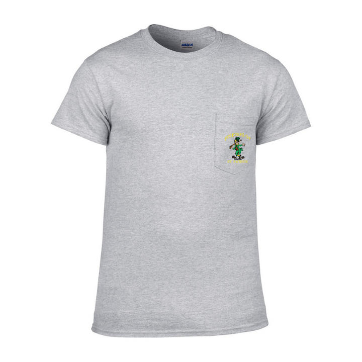 Amigos de San Patricio - Camiseta de manga corta con bolsillo (G230)