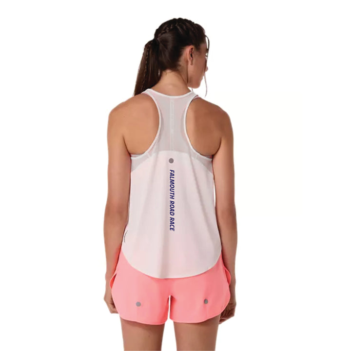 ASICS Falmouth Road Race 2026 - ASICS Women's Road Tank - Cream (2012D370) (FRR26-09 Small Front Chest, FRR26-19 Back))