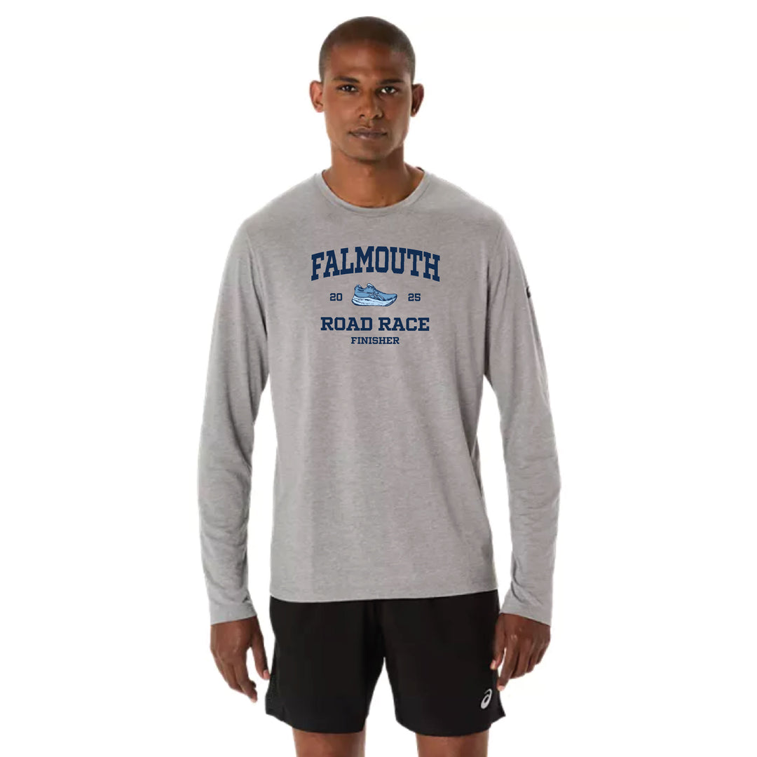 Falmouth Road Race FINISHER - ASICS Mens PR LS Triblend Tee (2011D378) (FRR-FIN-02)