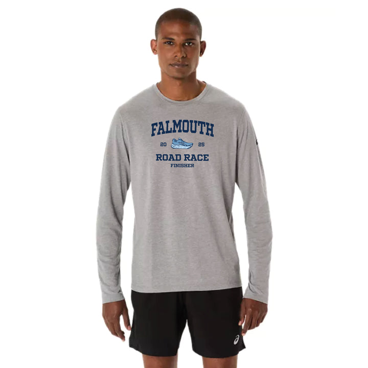 Falmouth Road Race FINISHER - ASICS Mens PR LS Triblend Tee (2011D378) (FRR-FIN-02)