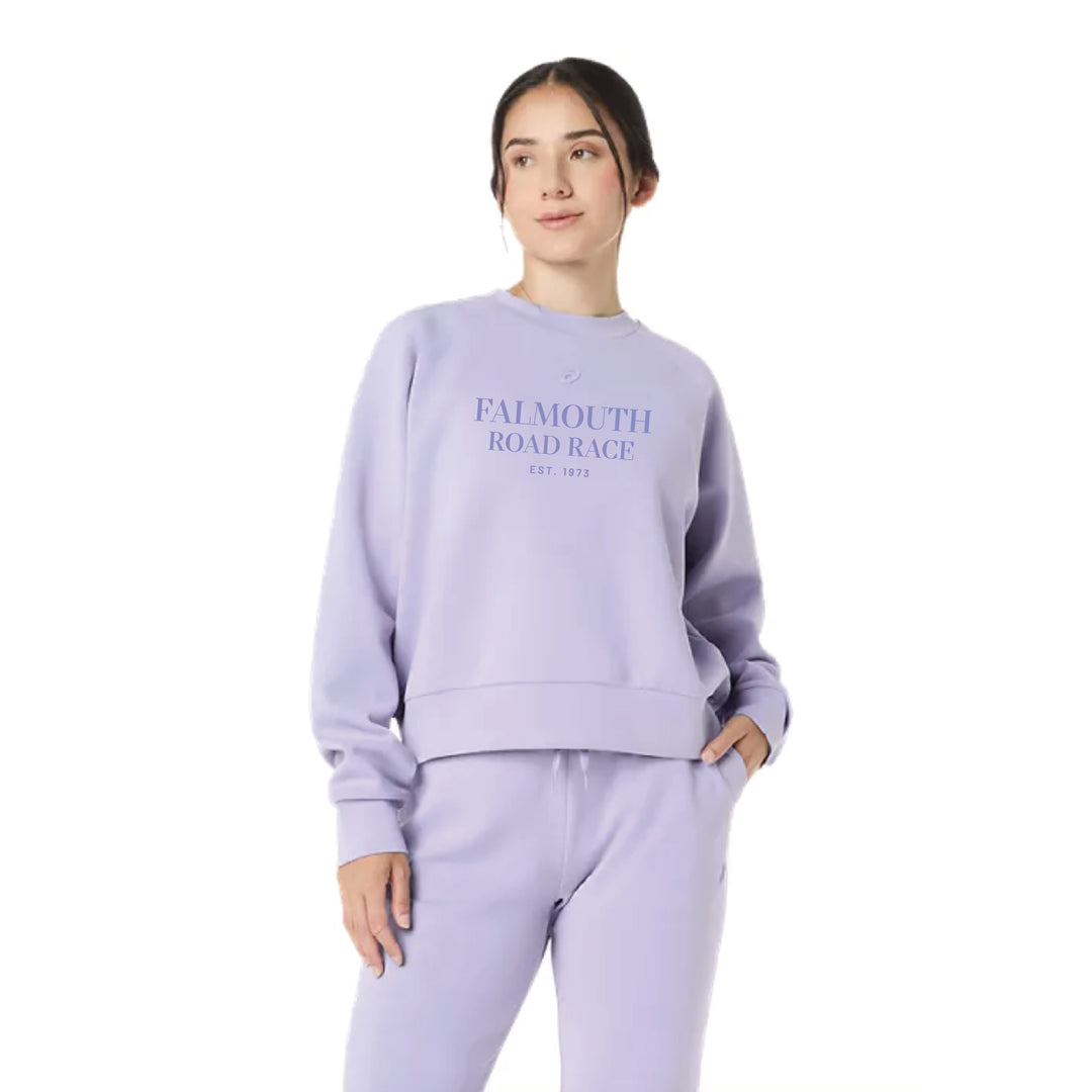 ASICS Falmouth Road Race 2026- ASICS Women's Nagino Refined Texture Sweat Top (2032D370.500) (EXPO)
