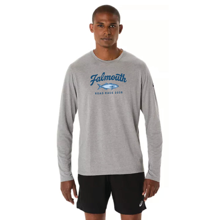 ASICS Falmouth Road Race 2026 - ASICS Mens PR Long Sleeve Triblend Tee (2011D378) (FRR26-15)