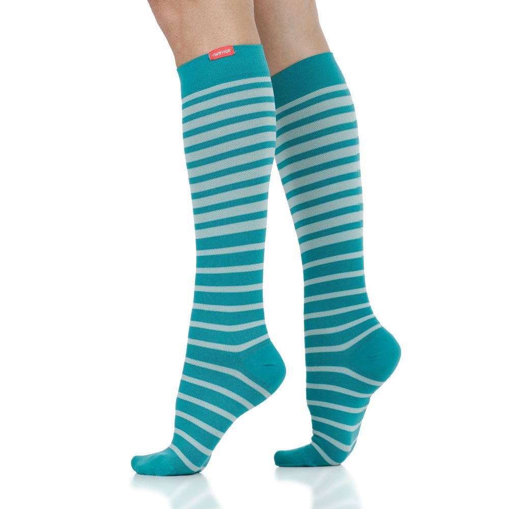 Falling Stripe (Nylon Compression Socks)