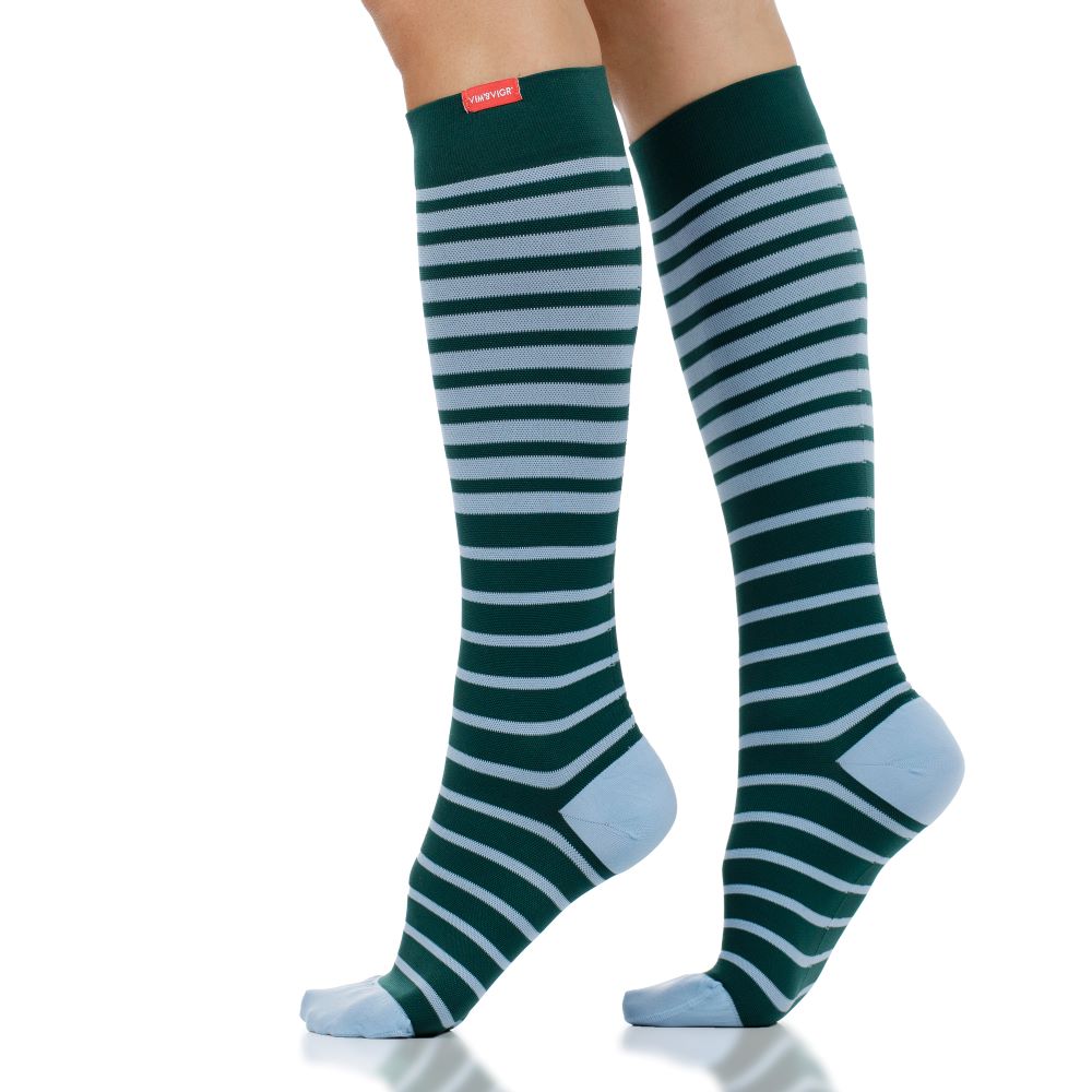 Falling Stripe (Nylon Compression Socks)