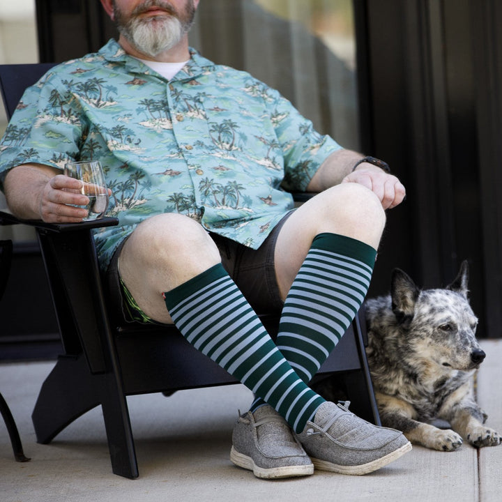 Falling Stripe (Nylon Compression Socks)