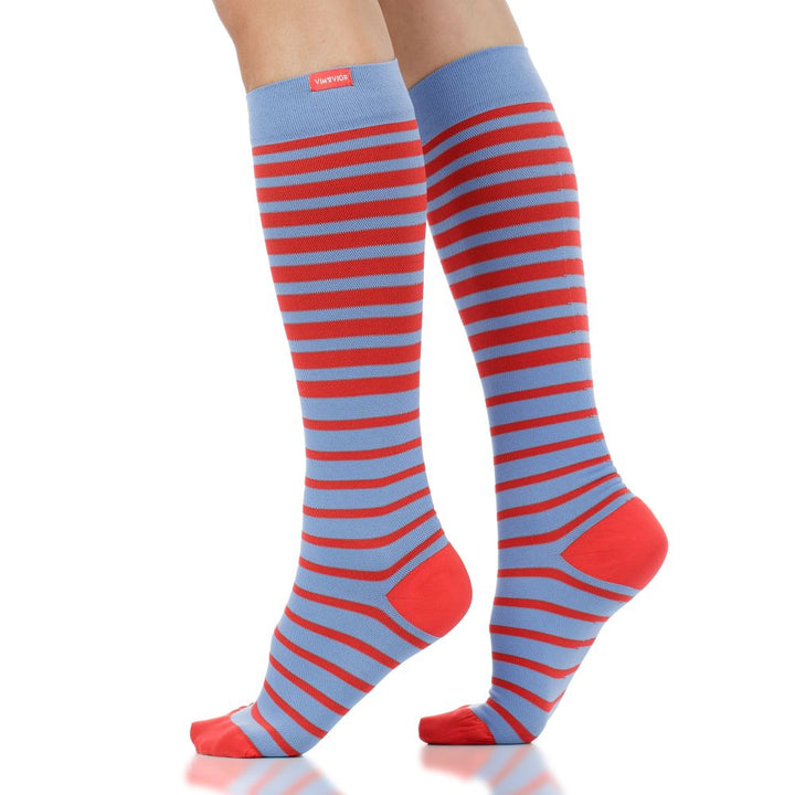 Falling Stripe (Nylon Compression Socks)