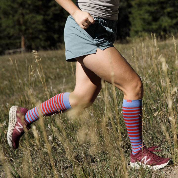 Falling Stripe (Nylon Compression Socks)