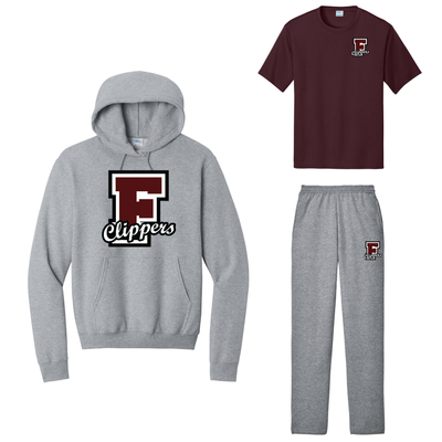 Falmouth HS School Store - Team Kit (PC78H Ath Heath, PC78P Ath Heath, PC380 Maroon)