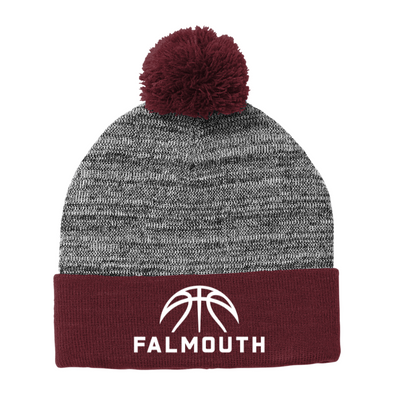 Falmouth Basketball - Gorro con pompón (STC41)