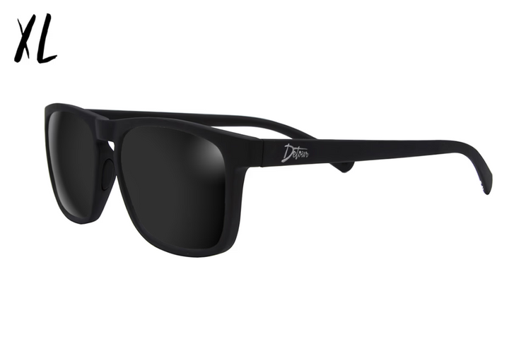 Floaties XL - Matte Black - Jet Black Lens Polarized