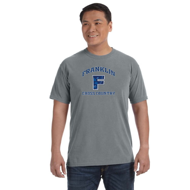 Camiseta de peso pesado para adultos de Franklin Cross Country (C1717)