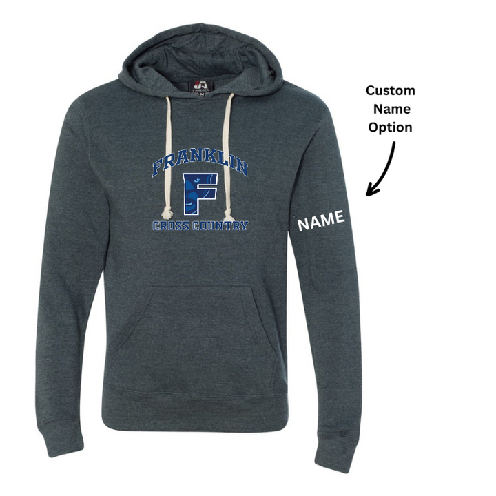 Franklin Cross Country Adult Pullover Fleece Hooded Sweatshirt (JA8871)