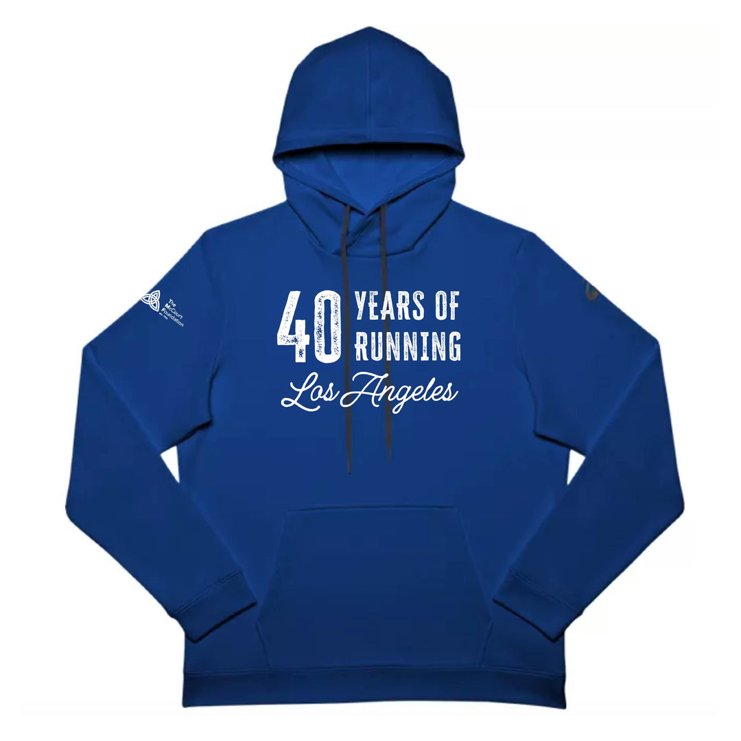 LA Marathon - ASICS Men's French Terry Pullover Hoodie Royal (2031A617-044) (LA05/LA35S)