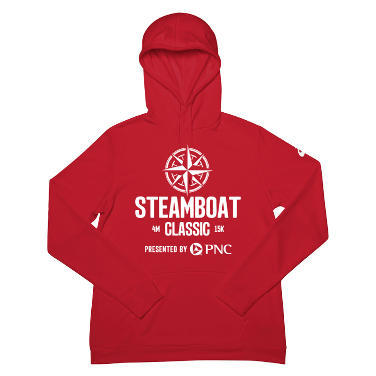 Steamboat Classic - ASICS Men's French Terry Pullover Hoodie Red (2031A617) (SBC08)