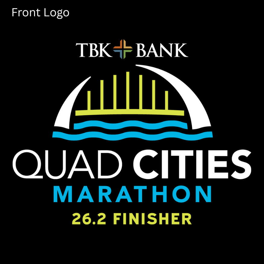 Quad Cities MARATHON FINISHER APPAREL - ASICS Women's Silver Jacket Black (2012D148) (QCM-11 /QCM-06)