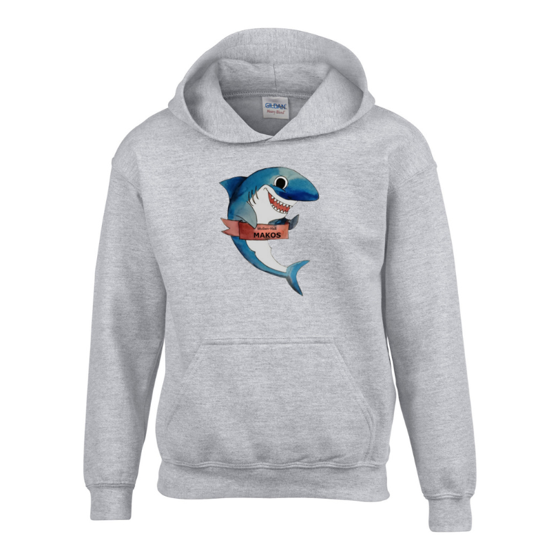 Mullen-Hall Elementary School - YOUTH Gildan Heavy Blend™ 8 oz., 50/50 Hooded Sweatshirt (G185B)