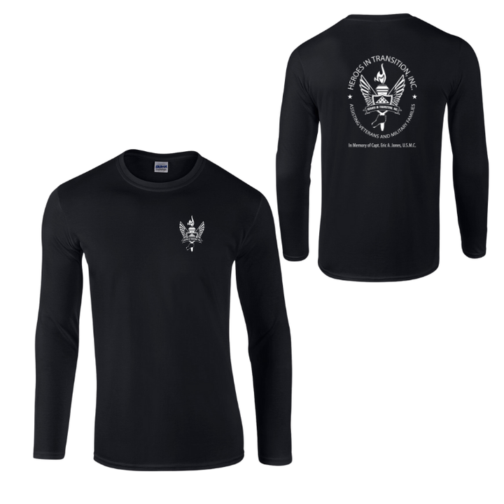 Heroes in Transition - Adult Softstyle Long-Sleeve T-Shirt (G644)