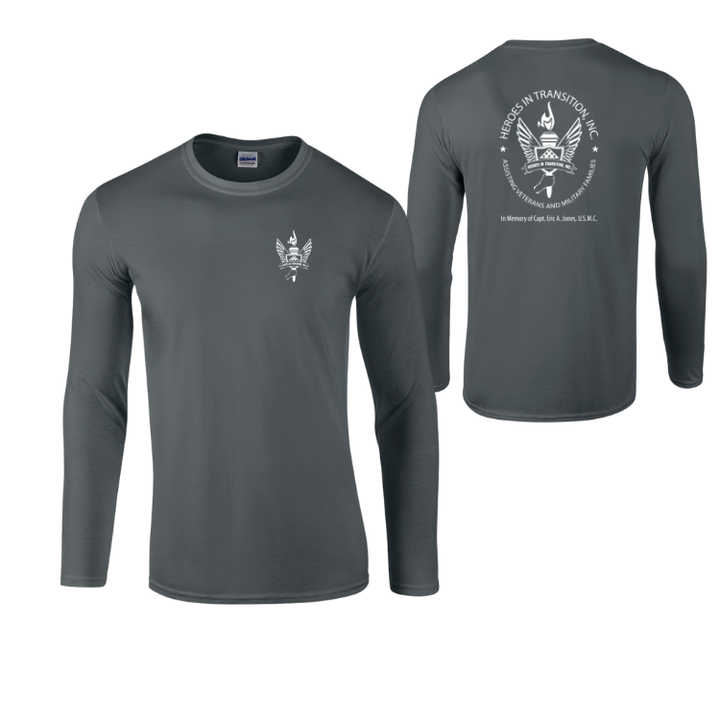 Heroes in Transition - Adult Softstyle Long-Sleeve T-Shirt (G644)