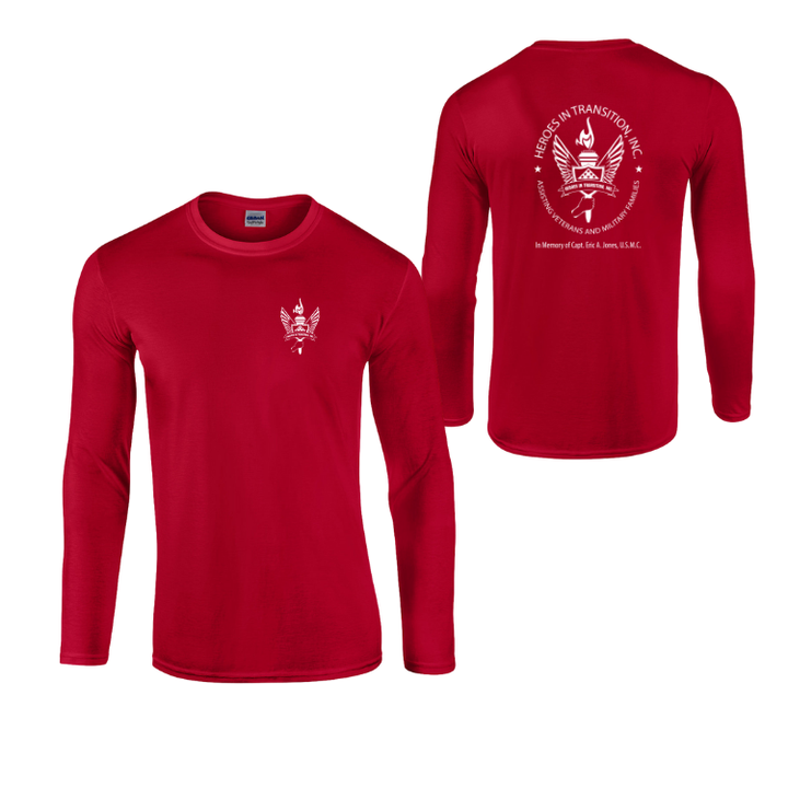 Heroes in Transition - Adult Softstyle Long-Sleeve T-Shirt (G644)