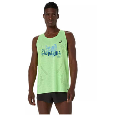 Gasparilla Expo 2026 - ASICS Men's Metarun Singlet - Illuminate Green (2011D508-300) (GAS-07)