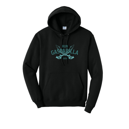 Gasparilla Expo 2026 - ASICS Women's French Terry Pullover Hoodie Black (2032A544) (GAS-10)