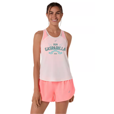 Gasparilla 2026 - Camiseta de tirantes ASICS para mujer - Crema (2012D370) (Gas-10)