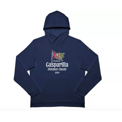 Gasparilla Expo 2026 - ASICS Men's French Terry Pullover Hoodie Navy (2031A617-051) (GAS-11)