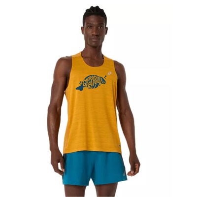 Gasparilla Expo 2026 - ASICS Men's Road Singlet Yamabuki (2011D478) (GAS-13)