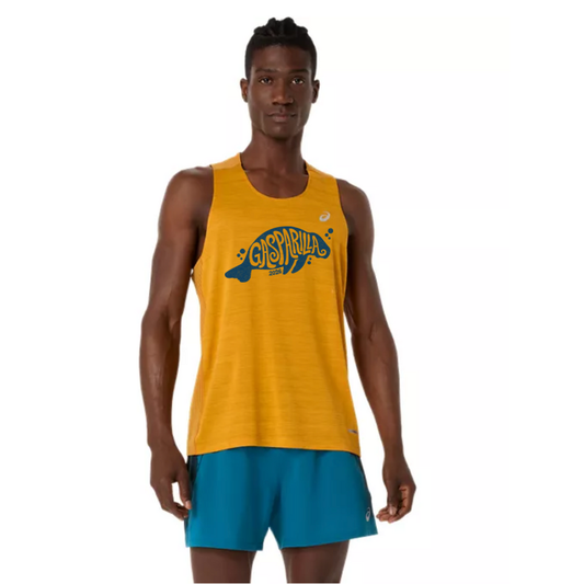 Gasparilla 2026 - ASICS Men's Road Singlet Yamabuki (2011D478) (GAS-13)