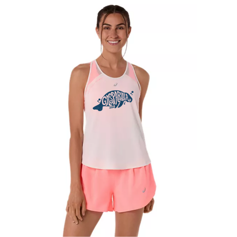 Gasparilla 2026 - ASICS Women's Road Tank - Cream (2012D370) (Gas-13)