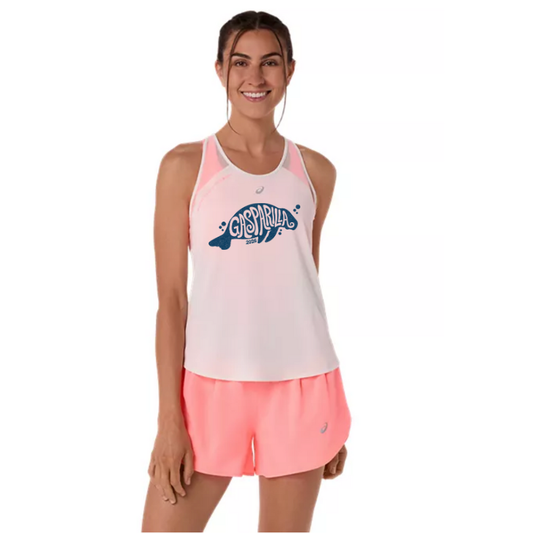 Gasparilla 2026 - ASICS Women's Road Tank - Cream (2012D370) (Gas-13)