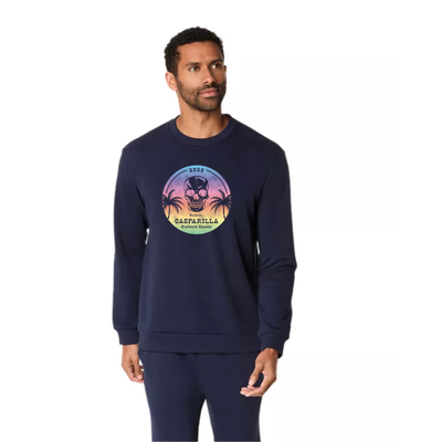 Gasparilla Expo 2026 - ASICS Sweat Crew Neck Top Midnight (2031E908) (GAS-38)
