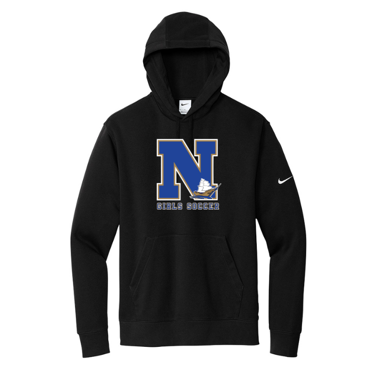 Norwell Girls Soccer- Nike Club Fleece Hoodie (NKDR1499)