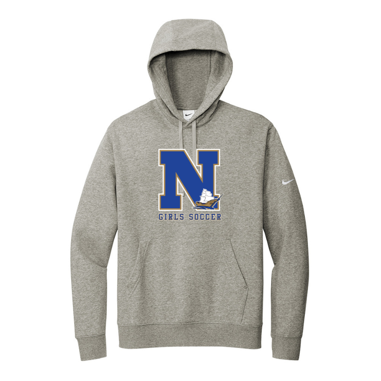 Norwell Girls Soccer- Nike Club Fleece Hoodie (NKDR1499)