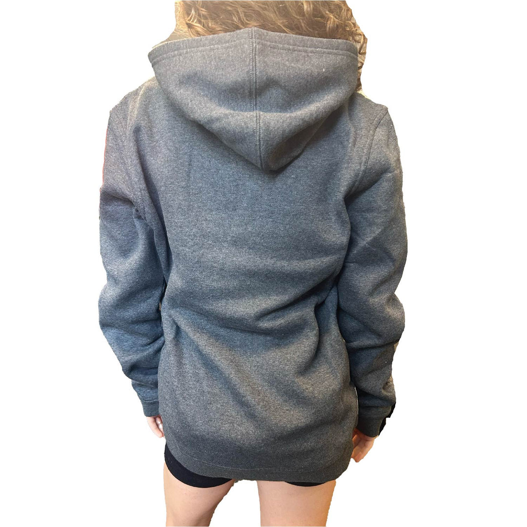 Asics Unisex Falmouth Road Race 2024 Finisher Sunday Sana Fleece Hoodie Dark Heather Grey (2033B739) FRR34 (POS)