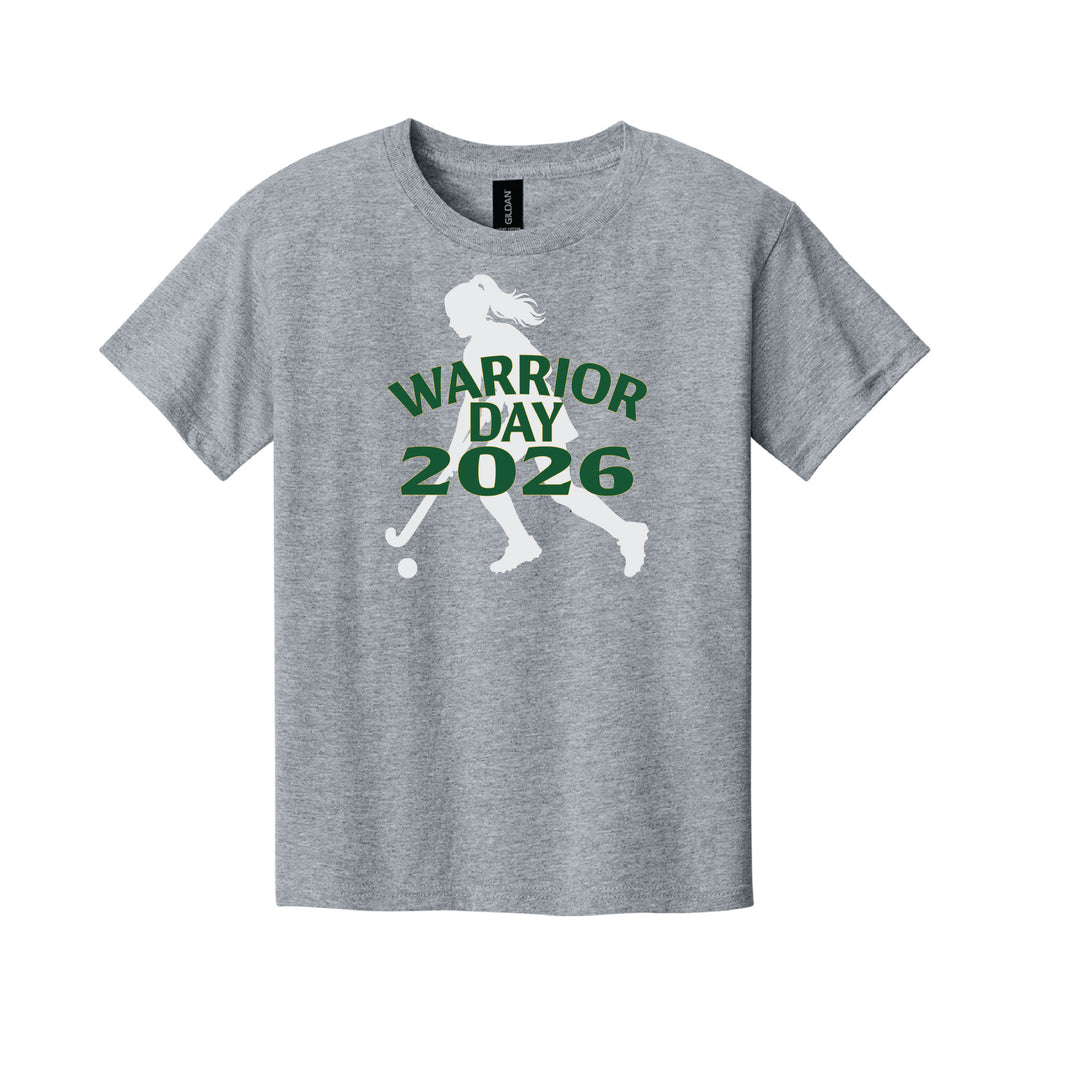 Warrior Field Hockey - Youth Unisex Light Cotton Tee - Sport Grey (3000B)