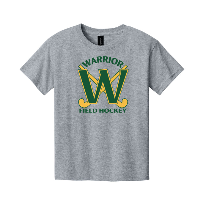 Warrior Field Hockey - Youth Unisex Light Cotton Tee - Sport Grey (3000B)
