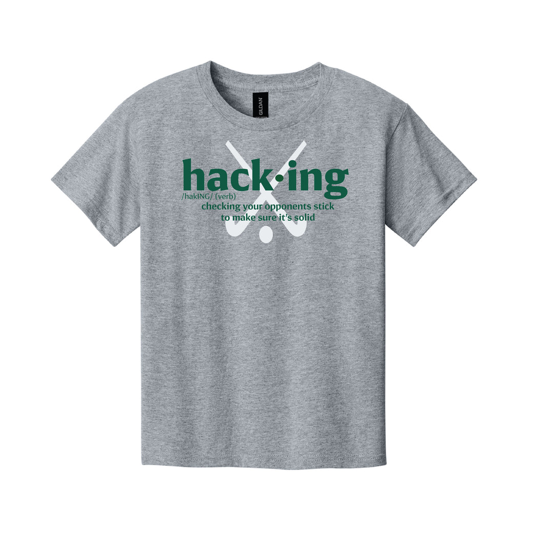 Warrior Field Hockey - Youth Unisex Light Cotton Tee - Sport Grey (3000B)