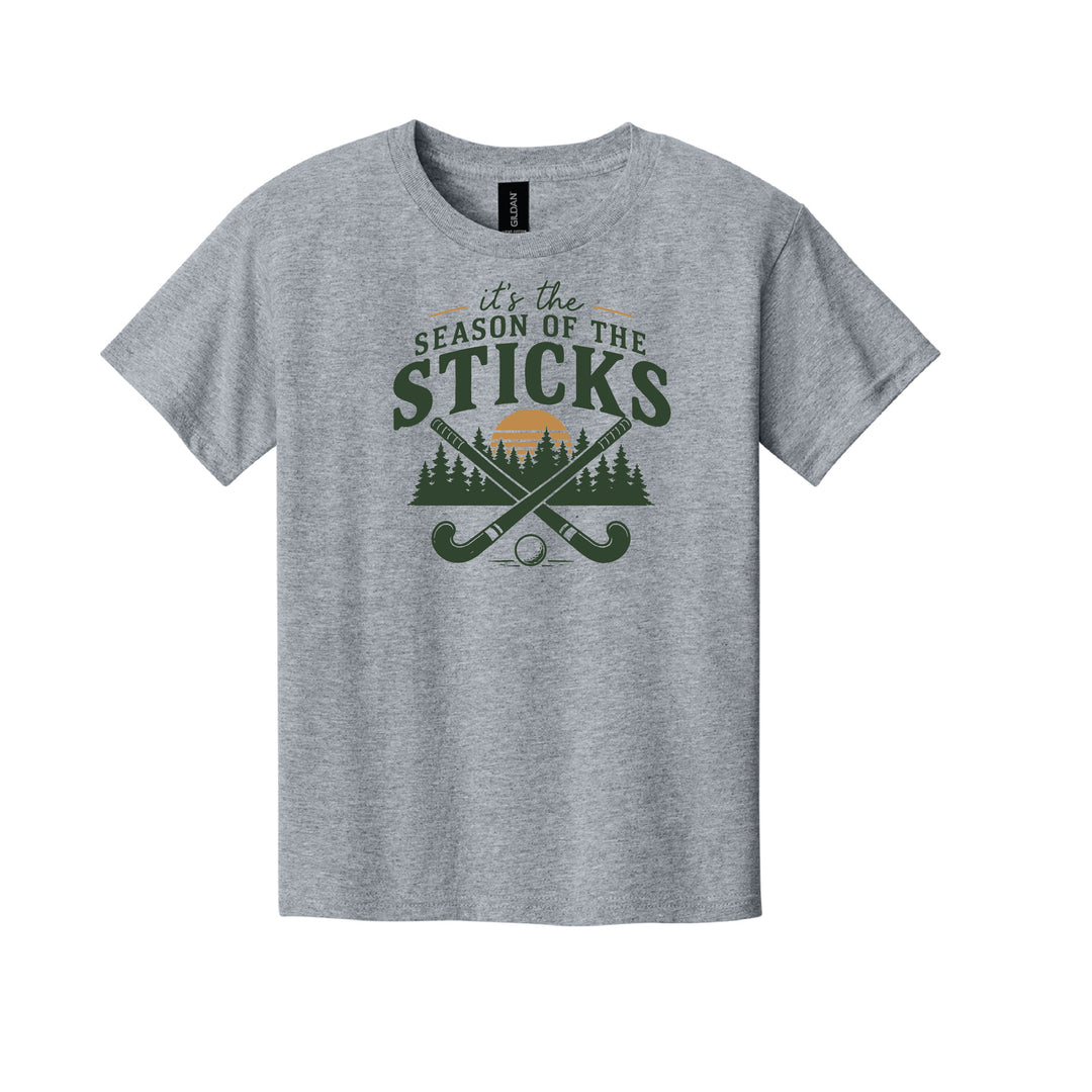 Warrior Field Hockey - Youth Unisex Light Cotton Tee - Sport Grey (3000B)