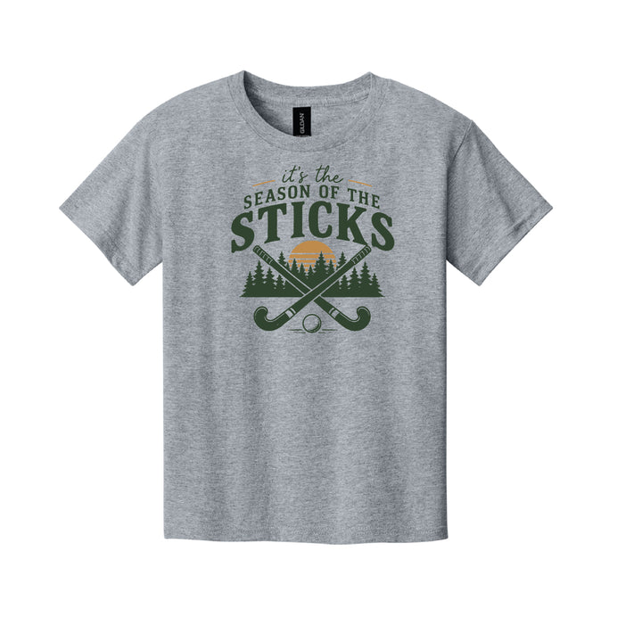Warrior Field Hockey - Youth Unisex Light Cotton Tee - Sport Grey (3000B)