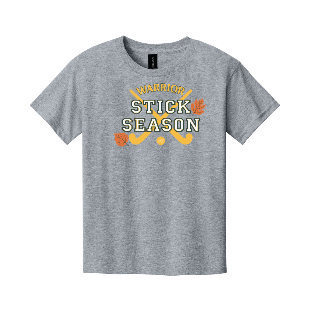 Warrior Field Hockey - Youth Unisex Light Cotton Tee - Sport Grey (3000B)