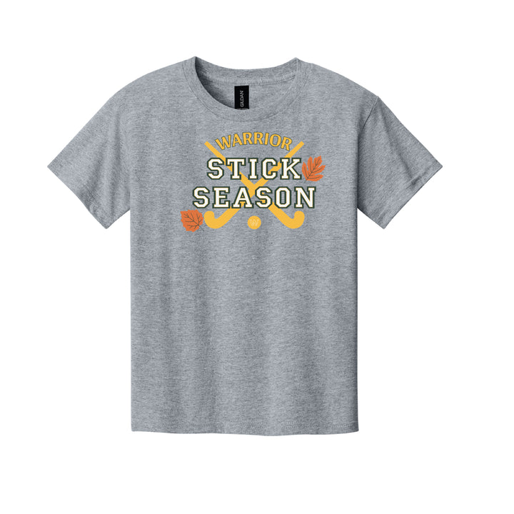 Warrior Field Hockey - Youth Unisex Light Cotton Tee - Sport Grey (3000B)